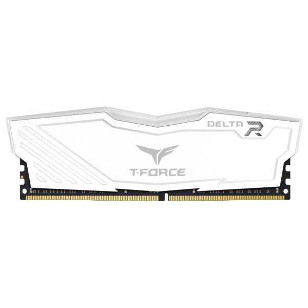 TeamGroup T-Force Delta RGB 2x16GB 3200MHz (3200MT/s) CL16 White, 32GB DDR4 RAM Kit, Desktop Gaming Memory - Image 3