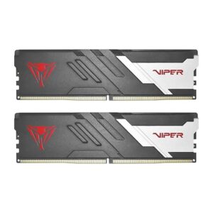 Patriot Memory Viper Venom DDR5 RAM 32GB (2X16GB) 6000MT/s CL30 UDIMM Desktop Gaming Memory Kit