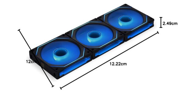 Lian Li UNI Fan SL Infinity 120 RGB Case Fan Triple Pack - Image 3