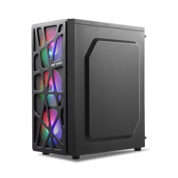 Ant Esports Elite 1100 Mid-Tower Computer Case/Gaming Cabinet - Black - Image 3