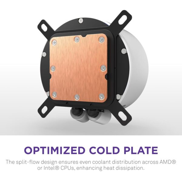 NZXT Kraken Elite 360 RGB 2024 - AIO CPU Liquid Cooler - 360mm Radiator - F360 RGB Core Fan - Image 2